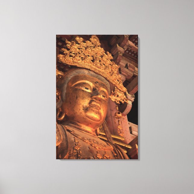 Impressão Em Tela Estátua de Buda Daibutsu (Frente)