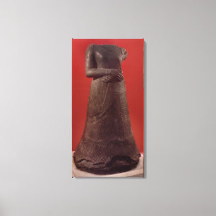 Impressão Em Tela Estátua de Napirasu, esposa do rei de Elamite