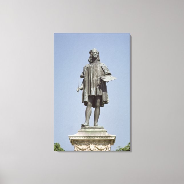 Impressão Em Tela Estátua de Raphael Sanzio de Urbino, 1897 (Frente)