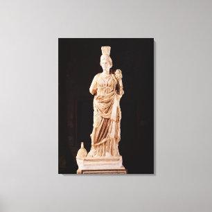 Impressão Em Tela Estátua de uma deusa tutelar