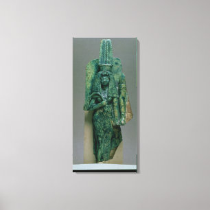 Impressão Em Tela Estatueta da rainha Tiye, esposa de Amenophis III,