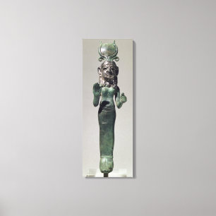 Impressão Em Tela Estatueta de uma deusa do Phoenician, do Phoeni