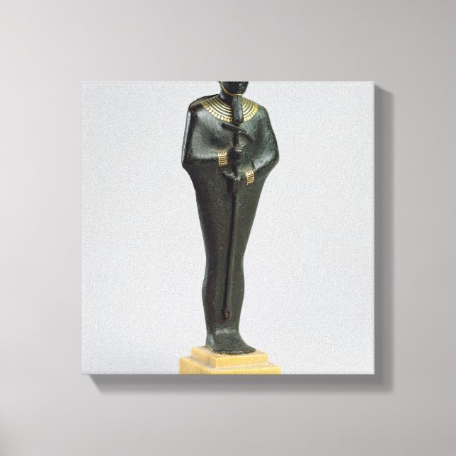 Impressão Em Tela Estatueta do deus Ptah (Frente)