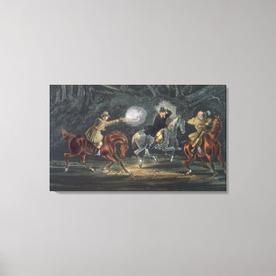 Impressão Em Tela Esteja e entregue, aquatinted por E. Duncan