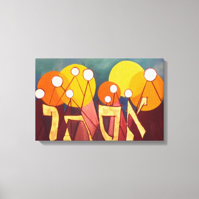 Impressão Em Tela Esther (Frente)