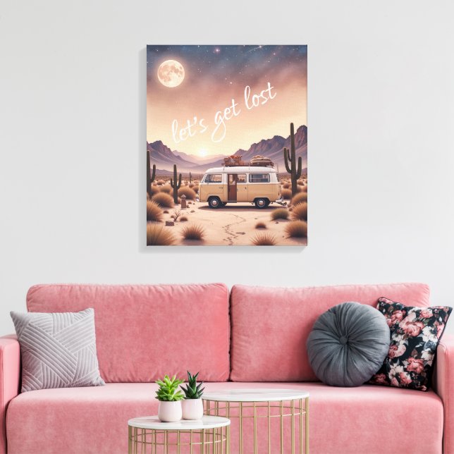 Impressão em Tela Esticada (Insitu(Sala de estar))