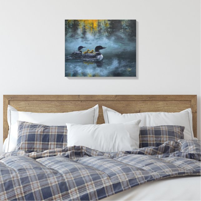 Impressão em Tela Esticada (Insitu(Quarto))