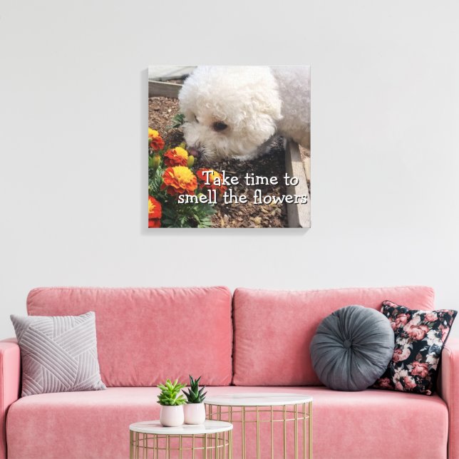 Impressão em Tela Esticada (Insitu(Sala de estar))