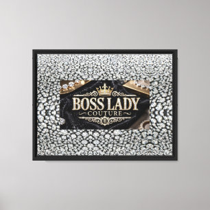 Impressão em Tela Esticada Boss Lady