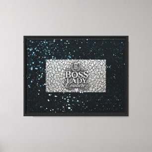 Impressão em Tela Esticada Boss Lady