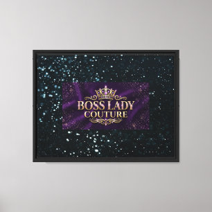Impressão em Tela Esticada Boss Lady