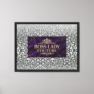 Impressão em Tela Esticada Boss Lady
