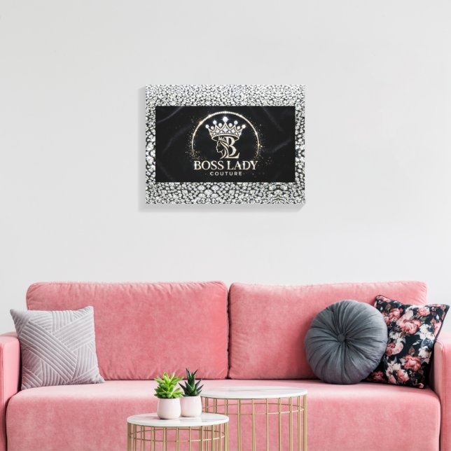 Impressão em Tela Esticada de Chefa (Insitu(Sala de estar))
