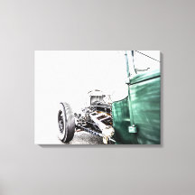 Impressão em Tela Esticada de Hot Rod / Decoração