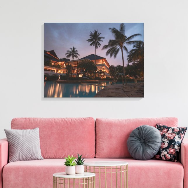 Impressão em Tela Esticada de Luxo (Insitu(Sala de estar))