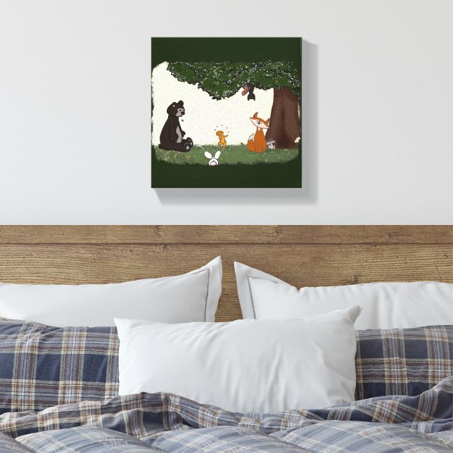 Impressão em Tela Esticada figdewdrop Spring Day (Insitu(Quarto))