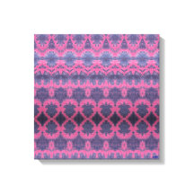 Impressão em Tela Esticada Indigo Pink II