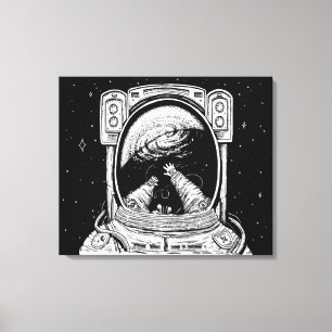 Impressão em Tela Esticada Lost In Space