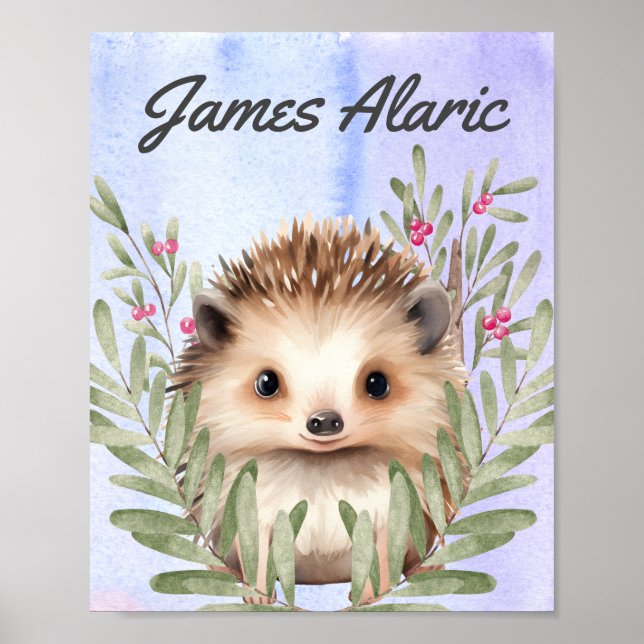 Impressão em Tela Esticada para Berçário Personali (Frente)