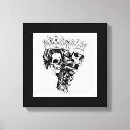 Impressão em Tela Esticada Royalty Made King & Que