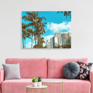 Impressão em Tela Esticada Tropical