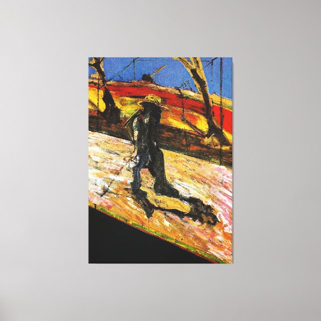 Impressão Em Tela estilo artístico de Francis Bacon (Frente)
