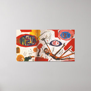 Impressão Em Tela estilo artístico de Jean Michel Basquiat