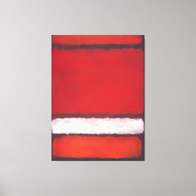 Impressão Em Tela estilo artístico de Mark Rothko (Frente)