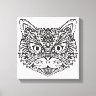 Impressão Em Tela Estilo Cat 11