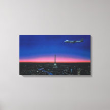 Estilo de Arte City Pop de Paris de Hiroshi Nagai,