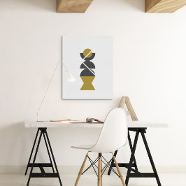 Impressão Em Tela Estilo de Arte em Argila