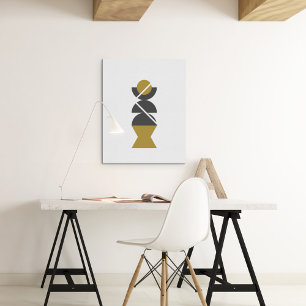 Impressão Em Tela Estilo de Arte em Argila