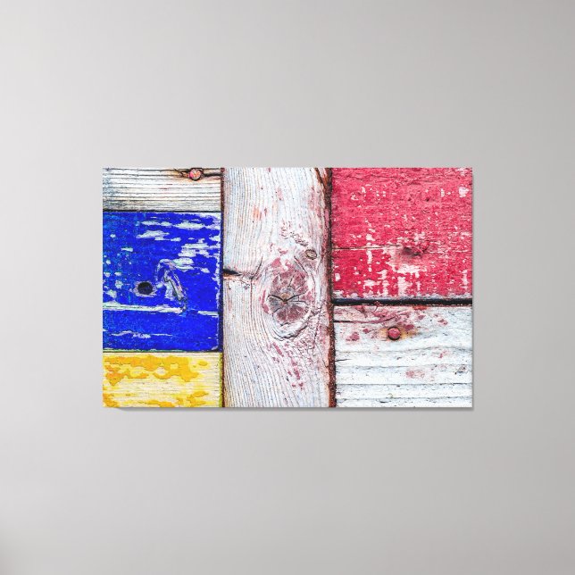 Impressão Em Tela Estilo de arte neoplasticismo engraçado (Frente)