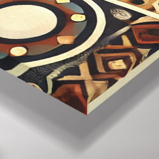 Impressão Em Tela Estilo mongol