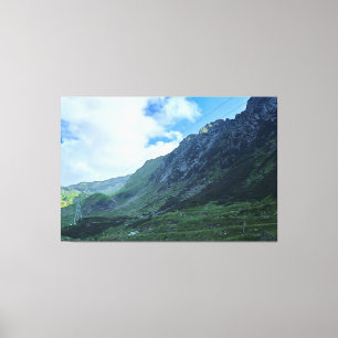 Impressão Em Tela Estrada da Montanha Transfagarasan - Romênia