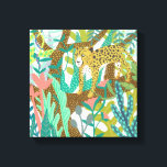 Impressão Em Tela Estrada da Selva - Chita<br><div class="desc">Jungle Roar I de Chariklia Zarris. Apresenta um guepardo relaxado entre a floresta verde.| 140723GG</div>