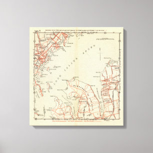 Impressão Em Tela Estradas de bicicleta em Nova York e Connticut 6