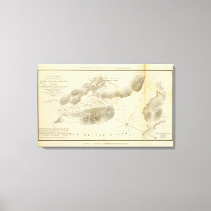 Impressão Em Tela Estreitos de Mare Island, Califórnia