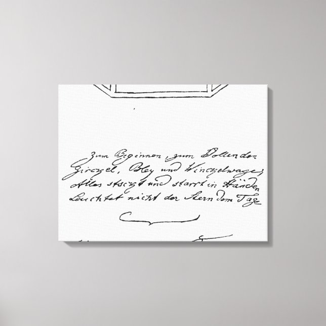 Impressão Em Tela Estrela brilhante sobre quadrado e Compass e chumb (Frente)