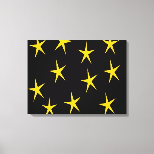 IMPRESSÃO EM TELA ESTRELAS AMARELAS (Frente)