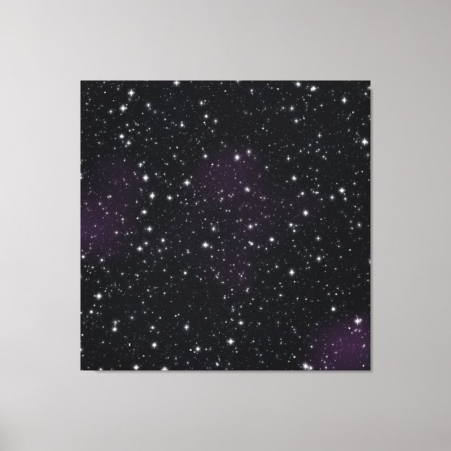 Impressão Em Tela Estrelas do Espaço Galáxia Nebula Wall Art Impress (Frente)