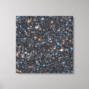 Impressão Em Tela Estrelas no Granja Galáctico da Via Látea.