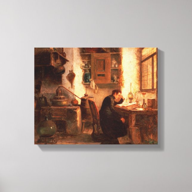 Impressão Em Tela Estudante de química e farmácia (Frente)