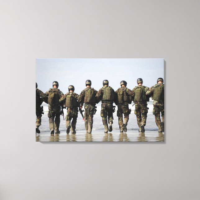 Impressão Em Tela Estudantes de Formação de Crewman (Frente)