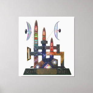 Impressão Em Tela Estudo №16 Astral Pilot ver.1