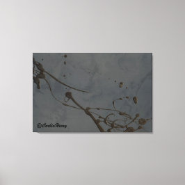 Impressão Em Tela Estudo em Preto — Arte Moderna em Tela Abstrata