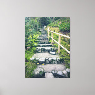 Impressão Em Tela Etapas Pedras no Parque