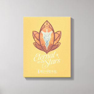 Impressão Em Tela Eterno como as Estrelas Evenstar Gráfico