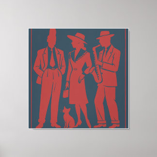 Impressão Em Tela Etiqueta de presentes Zazous