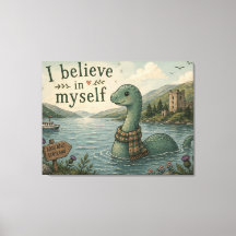 Eu acredito em mim mesmo Monstro do Lago Ness capr